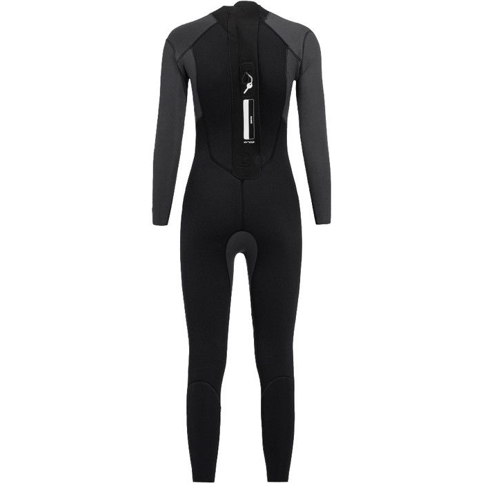 2024 Orca Mujer Vitalis Breast Stroke Back Zip Open Water Swim Neopreno NN6B4801 - Black